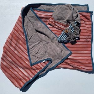 Matilda Jane Baby Blanket, Booties and Hat